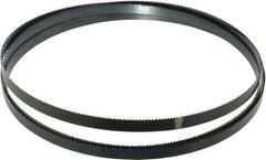 Starrett - 10 TPI, 12' 10" Long x 1/2" Wide x 0.025" Thick, Welded Band Saw Blade - Carbon Steel, Toothed Edge, Raker Tooth Set, Flexible Back, Contour Cutting - Eagle Tool & Supply