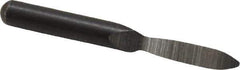 Shaviv - Bi-Directional Hand Deburring Triangular Scraper Tool - U Blade Holder, High Speed Steel Blade - Eagle Tool & Supply