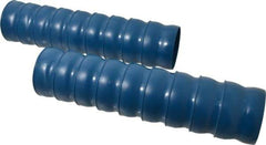 Loc-Line - 2' Hose Length, Vacuum Hose Segment Pack - 2-1/2" Hose ID, Use With Loc-Line Modular Hose System - Eagle Tool & Supply