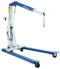 OTC - 4,400 Lb Load Capacity, Shop Crane - Hydraulic - Eagle Tool & Supply
