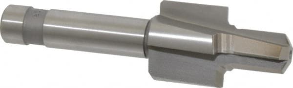 Made in USA - 9/16-18" Port, 1.012" Spotface Diam, 3/8" Tube Outside Diam, Reamer Pilot, Straight Shank, High Speed Steel Porting Tool - Eagle Tool & Supply