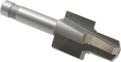 Made in USA - 3/4-16" Port, 1.24" Spotface Diam, 1/2" Tube Outside Diam, Reamer Pilot, Straight Shank, High Speed Steel Porting Tool - Eagle Tool & Supply