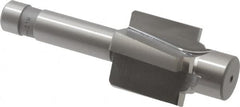 Made in USA - 3/4-16" Port, 1.208" Spotface Diam, 1/2" Tube Outside Diam, Plain Pilot, Straight Shank, High Speed Steel Porting Tool - Eagle Tool & Supply
