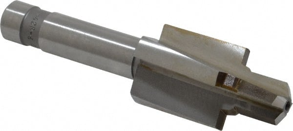Made in USA - 9/16-18" Port, 0.989" Spotface Diam, 3/8" Tube Outside Diam, Reamer Pilot, Straight Shank, High Speed Steel Porting Tool - Eagle Tool & Supply