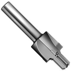 Made in USA - 1/2-20" Port, 0.95" Spotface Diam, 5/16" Tube Outside Diam, Reamer Pilot, Straight Shank, Carbide Tipped Porting Tool - Eagle Tool & Supply