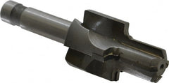 Made in USA - 3/4-16" Port, 1.24" Spotface Diam, 1/2" Tube Outside Diam, Reamer Pilot, Straight Shank, Carbide Tipped Porting Tool - Eagle Tool & Supply