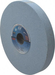 Norton - 8" Diam x 1-1/4" Hole x 1" Thick, I Hardness, 60 Grit Surface Grinding Wheel - Ceramic, Type 1, Medium Grade, 3,600 Max RPM, Vitrified Bond, No Recess - Eagle Tool & Supply