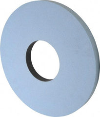 Norton - 14" Diam x 5" Hole x 1" Thick, K Hardness, 80 Grit Surface Grinding Wheel - Ceramic, Type 1, Medium Grade, 1,800 Max RPM, Vitrified Bond, No Recess - Eagle Tool & Supply