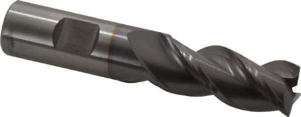 Cleveland - 3/4", 3 Flute, Single End, Powdered Metal, 0.06" Corner Radius End Mill - 3-3/4" OAL, 42° Helix, Right Hand Flute, 1-5/8" LOC, Right Hand Cut - Eagle Tool & Supply