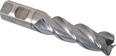 Cleveland - 1" Diam 3 Flute Powdered Metal 0.12" Corner Radius End Mill - Eagle Tool & Supply