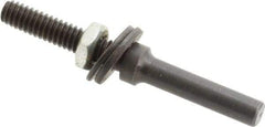 Value Collection - 1/4" Shank Abrasive Point Mandrel - 2-1/2" Length, 1/4" Hole Compatibility, for Small Wheels - Eagle Tool & Supply