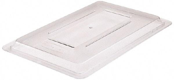 Rubbermaid - 18" Long x 12" Wide Clear Lid - For Use with Rubbermaid - 3304, 3307, 3309 - Eagle Tool & Supply