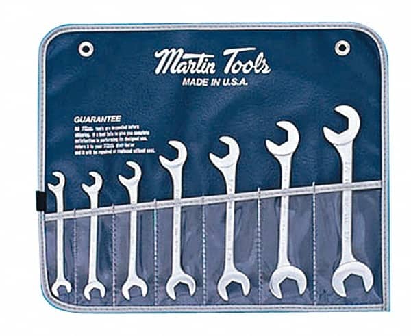 Martin Tools - 7 Piece, 3/8 to 3/4" Hydraulic Wrench Set - Eagle Tool & Supply