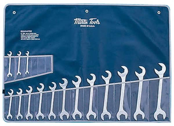 Martin Tools - 15 Piece, 3/8 to 1-1/4" Hydraulic Wrench Set - Eagle Tool & Supply