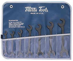 Martin Tools - 7 Piece, 3/8 to 3/4" Hydraulic Wrench Set - Eagle Tool & Supply