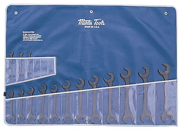 Martin Tools - 15 Piece, 3/8 to 1-1/4" Hydraulic Wrench Set - Eagle Tool & Supply