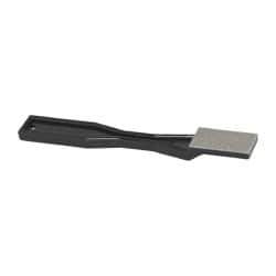 3M - 1-1/2" OAL Fine Sharpener Diamond File - 3/4" Wide, 1-1/2 LOC, Black - Eagle Tool & Supply