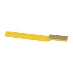 3M - 1-3/4" OAL Very Fine Sharpener Diamond File - 1/2" Wide, 1-3/4 LOC, Yellow - Eagle Tool & Supply