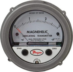 Dwyer - 25 Max psi, Differential Pressure Transmitter with Indication - 1/8" Thread - Eagle Tool & Supply