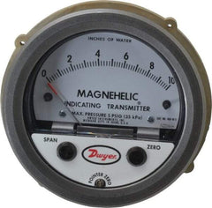 Dwyer - 25 Max psi, Differential Pressure Transmitter with Indication - 1/8" Thread - Eagle Tool & Supply
