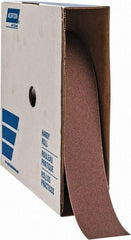 Norton - 2" x 50 Yd 120 Grit Aluminum Oxide Cloth Roll - Fine Grade, J Weighted Backing - Eagle Tool & Supply