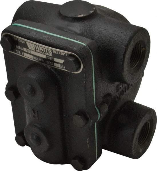 Watts - 4 Port, 3/4" Pipe, Cast Iron Float & Thermostatic Steam Trap - 15 Max psi - Eagle Tool & Supply