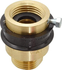 Watts - 3/4" Pipe, 125 Max psi, Brass, Hose Connection Vacuum Breaker - EPDM Seal, Stainless Steel Spring, FIP X Hose End Connections - Eagle Tool & Supply