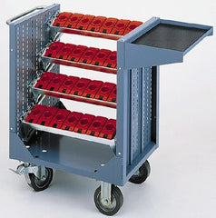 LISTA - 20 Tool Capacity, 50 Taper Size CNC Tool Cart - Eagle Tool & Supply