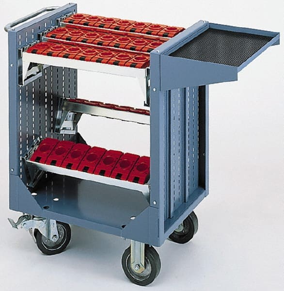 LISTA - 25 Tool Capacity, 50 Taper Size CNC Tool Cart - Eagle Tool & Supply