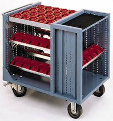LISTA - 45 Tool Capacity, 50 Taper Size CNC Tool Cart - Eagle Tool & Supply