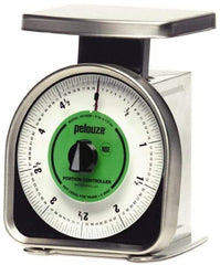 Pelouze - 5 Lb. Capacity, Analog Dial Portion Control Scale - 1/2 oz. Graduation, 6 x 4-3/4" Platform - Eagle Tool & Supply