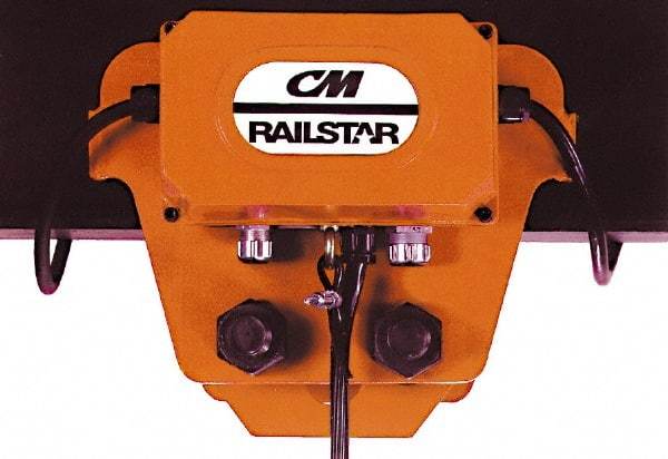CM - 3 Ton Capacity Motor Driven Trolley - 4" to 7" Flange Width - Eagle Tool & Supply