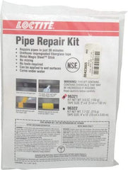 Loctite - 2"x6'" Pipe Fixmastr Pipe Repair Kit - For Onsite Repairs of Cracked Pipes & Damaged Pipe Joints - Eagle Tool & Supply