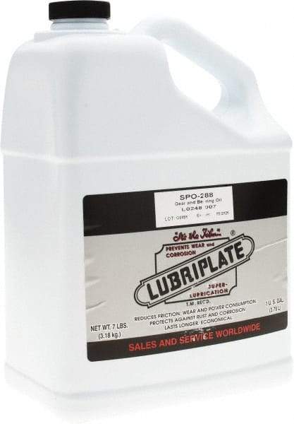 Lubriplate - 1 Gal Bottle, Mineral Gear Oil - 184 SUS Viscosity at 210°F, 3314 SUS Viscosity at 100°F, ISO 680 - Eagle Tool & Supply