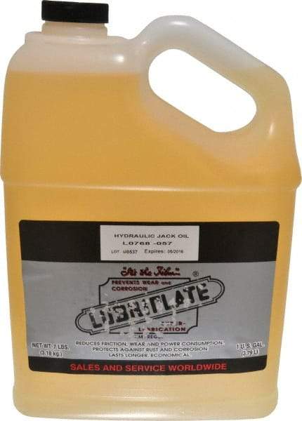 Lubriplate - 1 Gal Bottle Petroleum Oil Hydraulic Oil - SAE 10, ISO 32 - Eagle Tool & Supply