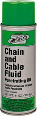 Lubriplate - 12 oz Aerosol General Purpose Chain & Cable Lubricant - 32 ISO Grade - Eagle Tool & Supply