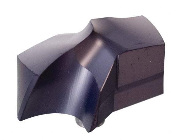 Kennametal - Series KSEM, 19mm Diam Grade KC7135 150° Replaceable Drill Tip - Carbide, TiCN/TiN Finish, 2 Seat Size - Eagle Tool & Supply