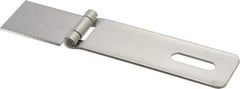 Value Collection - 1-1/2" Long x 6-3/4" Wide, Hasp - Stainless Steel - Eagle Tool & Supply