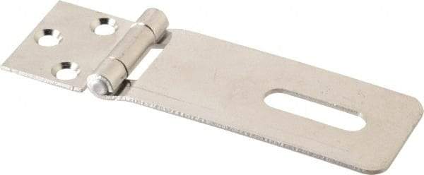 Value Collection - 1-1/2" Long x 4.54" Wide, Hasp - Stainless Steel - Eagle Tool & Supply