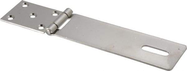 Made in USA - 1.88" Long x 8-3/4" Wide, Hasp - Stainless Steel - Eagle Tool & Supply