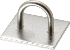 Made in USA - 0.625" High x 1" Wide x 113" Long Hasp Staple - 302/304 Stainless Steel, 0.072" Thick - Eagle Tool & Supply