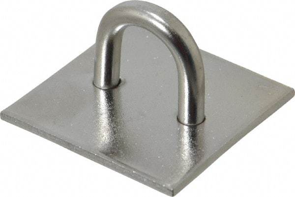 Value Collection - 0.813" High x 1.5" Wide x 1.5" Long Hasp Staple - 302/304 Stainless Steel, 0.075" Thick - Eagle Tool & Supply