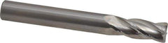 M.A. Ford - 5/16", 4 Flute, Single End, Solid Carbide, 0.03" Corner Radius End Mill - 2-1/2" OAL, 30° Helix, Right Hand Flute, 13/16" LOC, Right Hand Cut - Eagle Tool & Supply