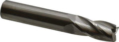 M.A. Ford - 1/2", 4 Flute, Single End, Solid Carbide, 0.02" Corner Radius End Mill - 3" OAL, 30° Helix, Right Hand Flute, 1" LOC, Right Hand Cut - Eagle Tool & Supply