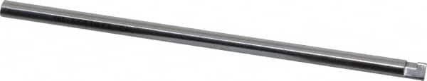 Made in USA - 1/4" Head Diam, 1/4" Shank Diam, 6" Overall Length, Counterbore Pilot - Eagle Tool & Supply