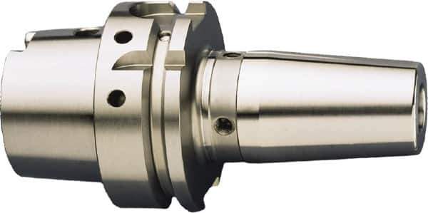 HAIMER - 25mm Hole Diam, HSK100A Taper Shank Shrink Fit Tool Holder & Adapter - 115mm Projection, 44mm Nose Diam, 58mm Clamping Depth, 25,000 RPM - Exact Industrial Supply