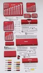 Proto - 194 Piece 1/4, 3/8 & 1/2" Drive Master Tool Set - Tools Only - Eagle Tool & Supply