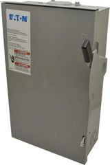 Eaton Cutler-Hammer - 60 Amp, 240 VAC, 3 Pole Nonfused Safety Switch - NEMA 3R, 3 Phase, 10 hp at 240 VAC (Single Phase), 15 hp at 240 VAC (Triple Phase), 3PST Contact Form - Eagle Tool & Supply