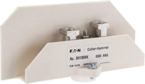 Eaton Cutler-Hammer - 100 Amp, Safety Switch Neutral Block - For Use with Heavy Duty Safety Switches - Eagle Tool & Supply