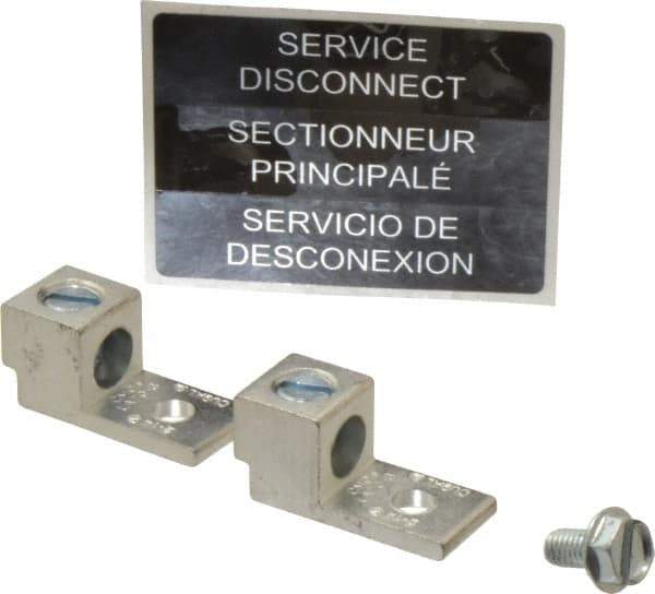 Eaton Cutler-Hammer - 200 Amp, Safety Switch Equipment Ground Lug - For Use with Double Throw Safety Switches, General Duty Switches, Heavy Duty Switches - Eagle Tool & Supply
